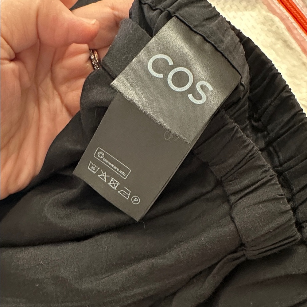 COS Black Wide Leg Women's Pants - Picture 8 of 8